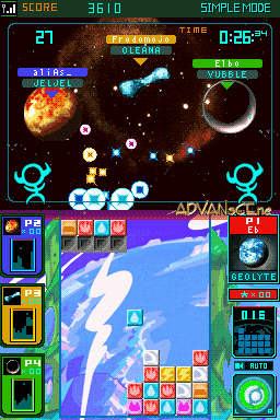 Meteos screenshot 3 for Nintendo DS